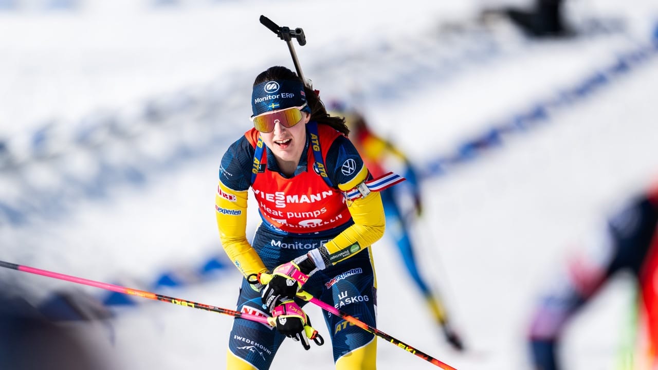 Skidskytten Anna-Karin Heijdenberg