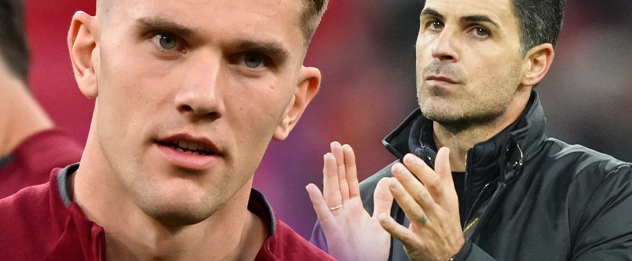Viktor Gyökeres tränare i Arsenal, Mikel Arteta, får en del skit för sitt beteende.