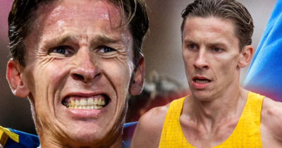 Stora oron för Andreas Almgren – pekar ut problemet inför maraton.