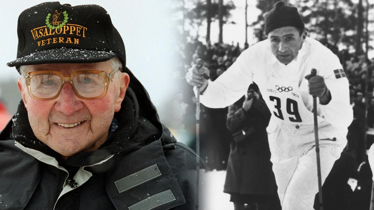Vasaloppet gjorde en sista, vacker gest still Mora-Nisse Karlsson på hans begravning.