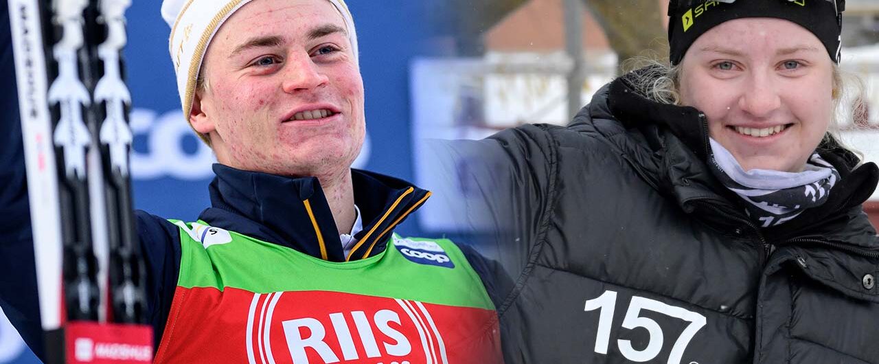 Vera Myhlback går i storebror Alvar Myhlbacks fotspår som skidåkare.