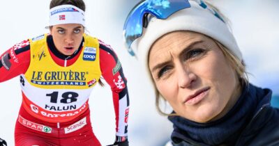 Therese Johaug säger vad hon tycker om konflikten för Kristine Stavås Skistad.