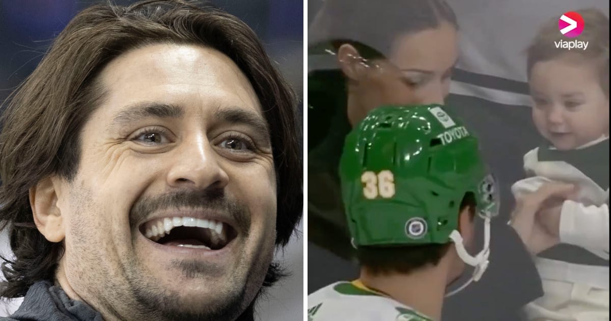 Mats Zuccarellos hjertevarme gest til datteren midt under NHLkampen