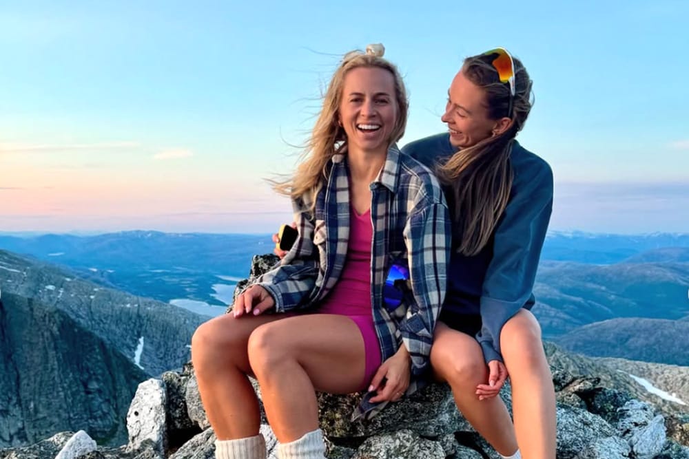 Tiril Eckhoff og Helene Fineide