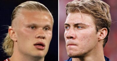 Erling Braut Haaland & Rasmus Højlund