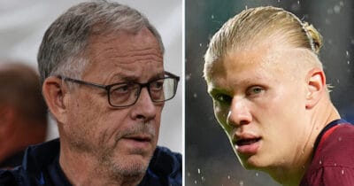 Lars Lagerbäck & Erling Braut Haaland