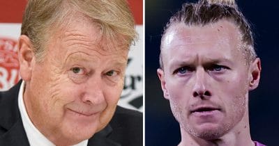 Åge Hareide & Simon Kjær