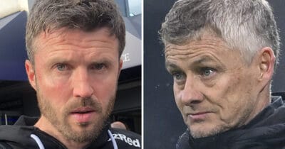 Michael Carrick & Ole Gunnar Solskjær
