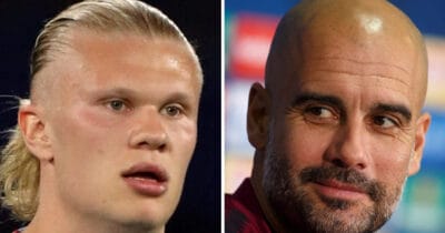 Erling Braut Haaland & Pep Guardiola