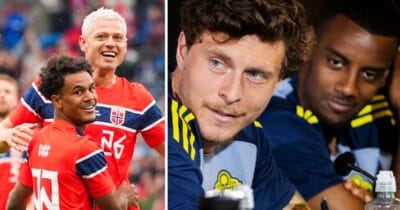 Oscar Bobb, Julian Ryerson, Victor Lindelöf & Alexander Isak