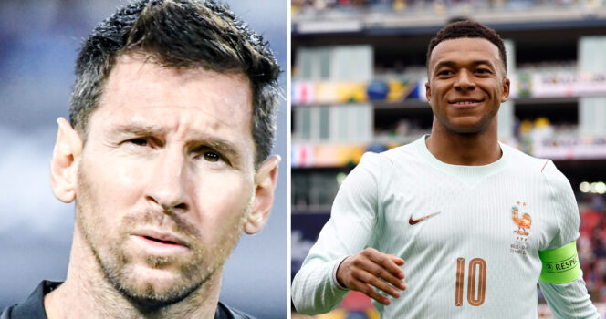 Lionel Messi & Kylian Mbappé