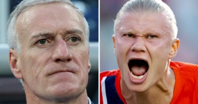 Didier Deschamps & Erling Braut Haaland