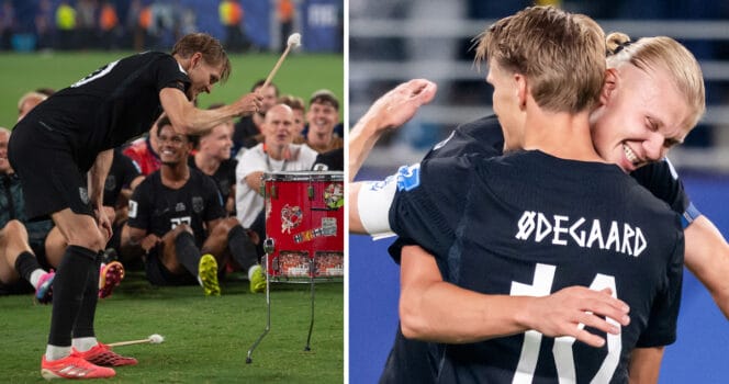 Martin Ødegaard & Erling Braut Haaland