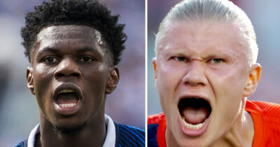 Aurélien Tchouaméni & Erling Braut Haaland