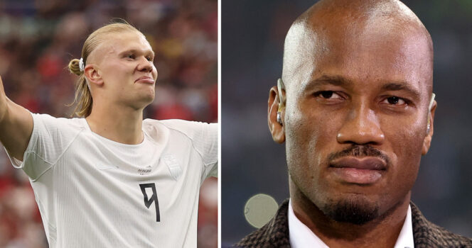 Erling Braut Haaland & Didier Drogba